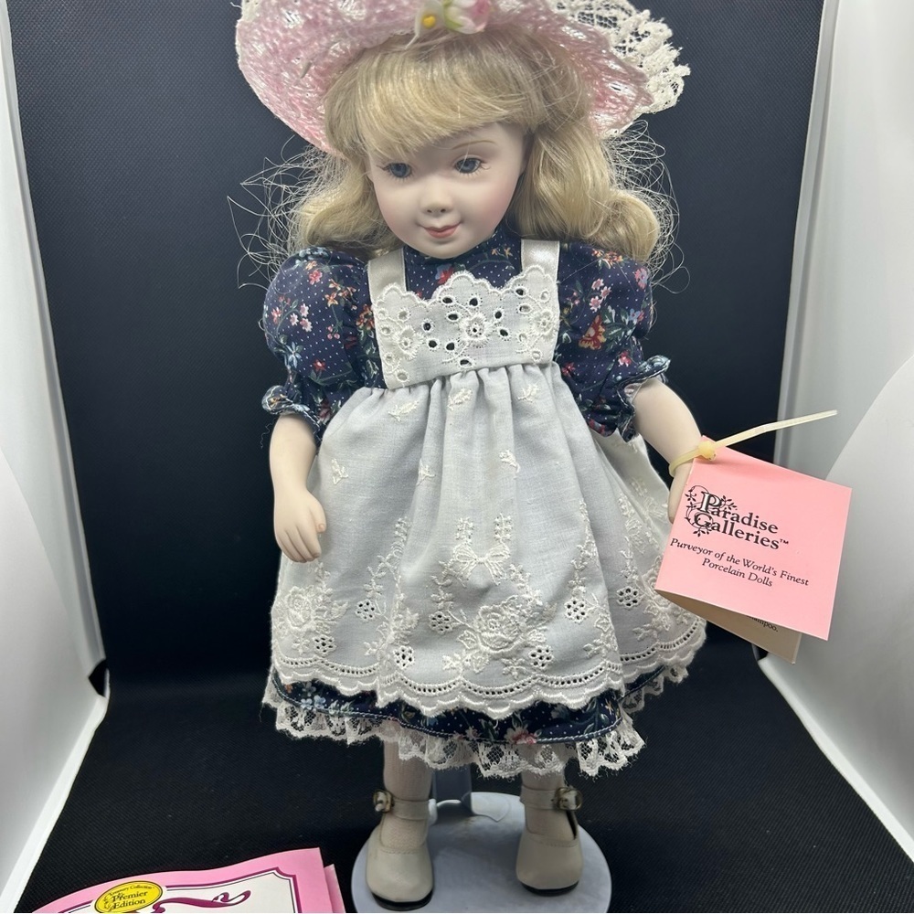 Paradise Galleries "Kathy" porcelain collectible doll
